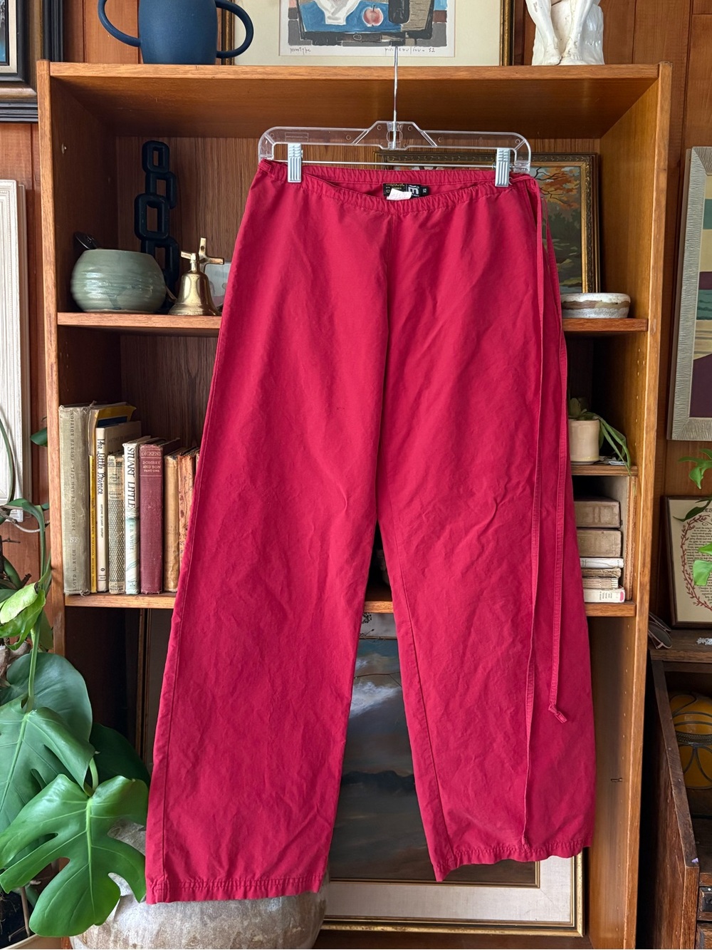 Y2K Gorpcore Wide Leg Drawstring Low Rise Baggy Utility Trousers ModRobes XS